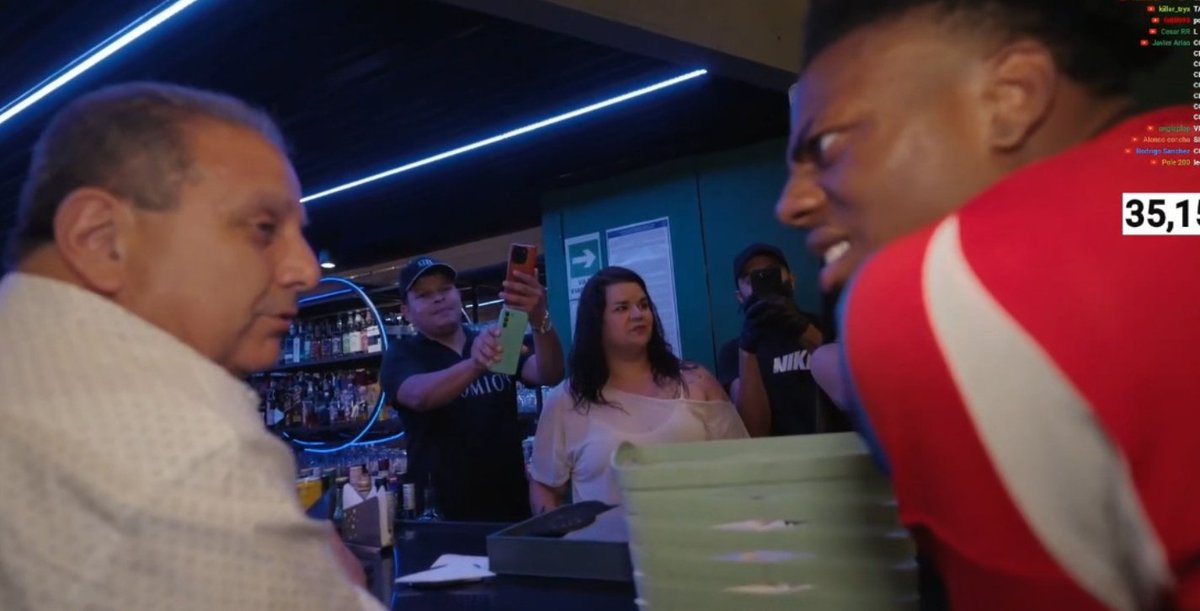 Esta a las 5 de la tarde en un cafe con piernas, le paga la cuenta a Speed y habla el ingles mas fluido de todo el stream. Aguante Francisco