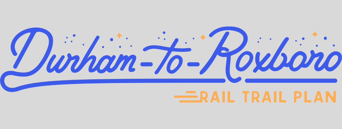 You are invited to help shape the Durham-to-Roxboro Rail Trail Plan! All #DCo residents can give input via an online survey or at drop-in workshops in February.

Info: 🔗 dconc.gov/Home/Component…

Survey: 🔗bit.ly/DCoD2RRailTrai…

Plan: 🔗durham2roxborotrailplan.com