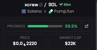 feathersSPT's tweet image. $xcrew

bought in at 17k 

dev might just dev

Bjv9W5Bcudbinc8wuRQxYPVisBU7594gK4an1Xxapump

s/o @0xJoss_ for this btw

dyor/nfa