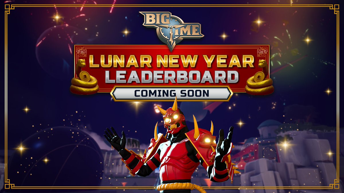 playbigtime's tweet image. 🎉🐍✨ The Lunar New Year event is coming next week! ✨🐍🎉

Tackle weekly challenges and craft exclusive Lunar New Year Cosmetics and more!

⭐ Stay tuned for dates and details – you won’t want to miss this spectacular celebration!