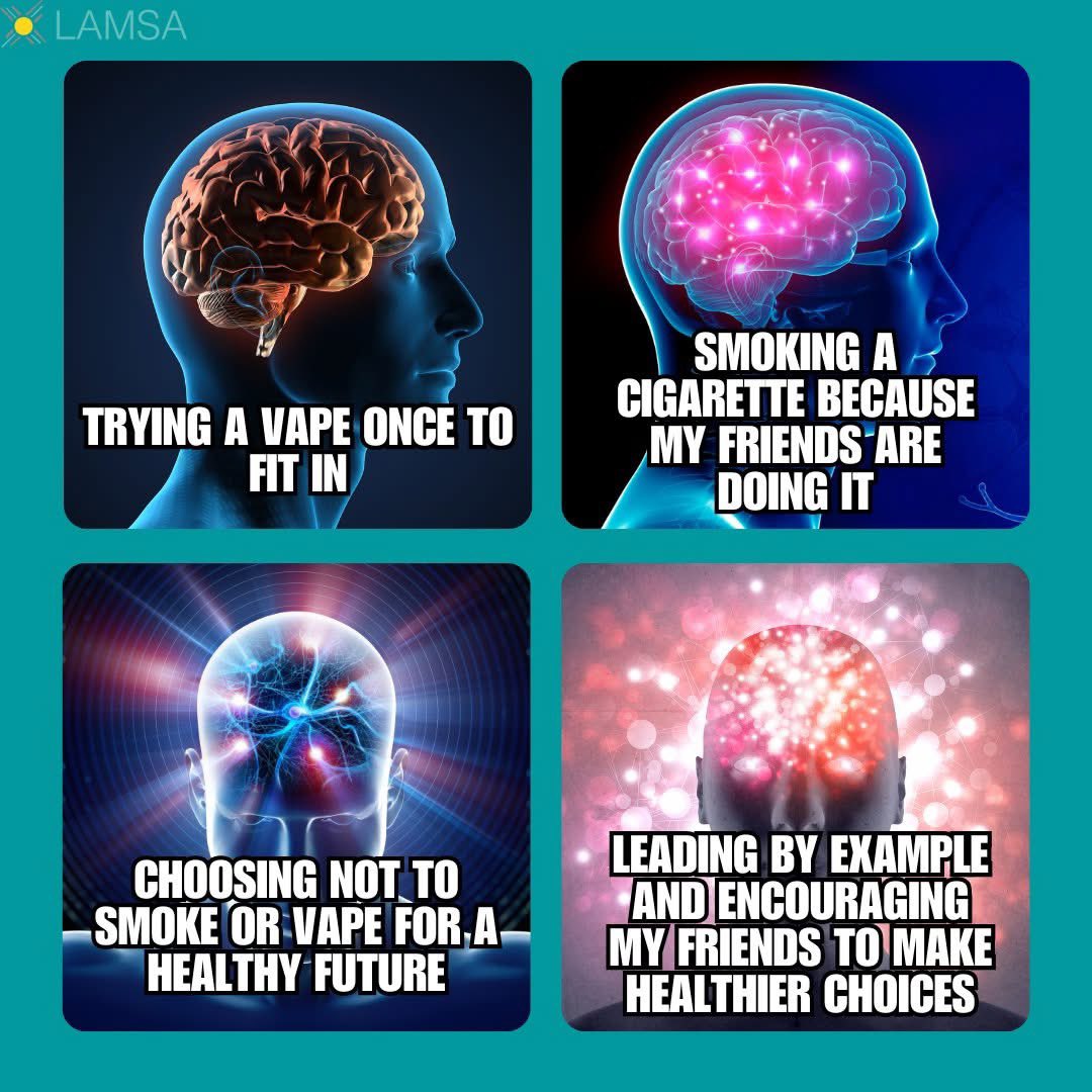 Growing your mind means making healthier, smarter choices. #NoTobacco #LAMSA # Growing your mind means making healthier, smarter choices. #NoTobacco #LAMSA #