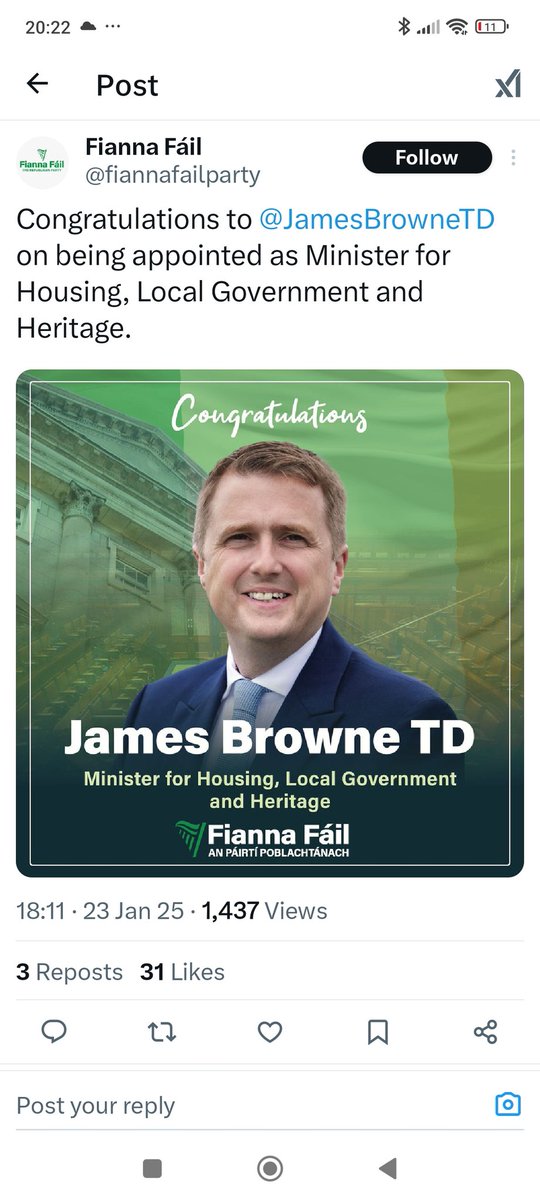 James Eogan tweet media