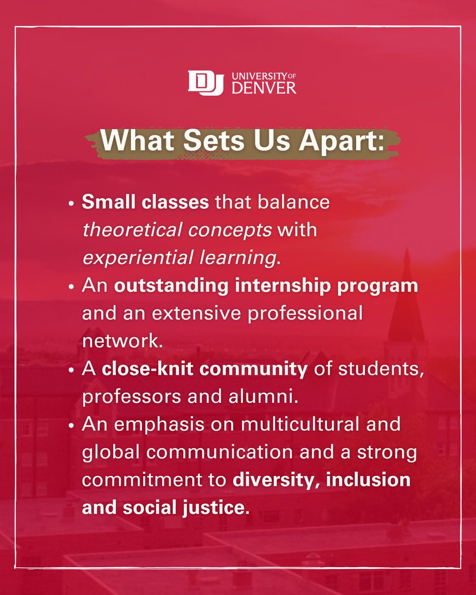 DU MFJS Department tweet media