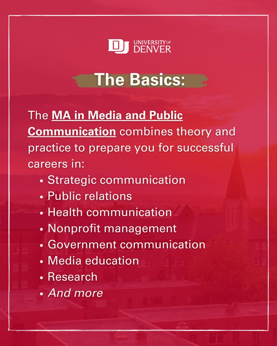 DU MFJS Department tweet media