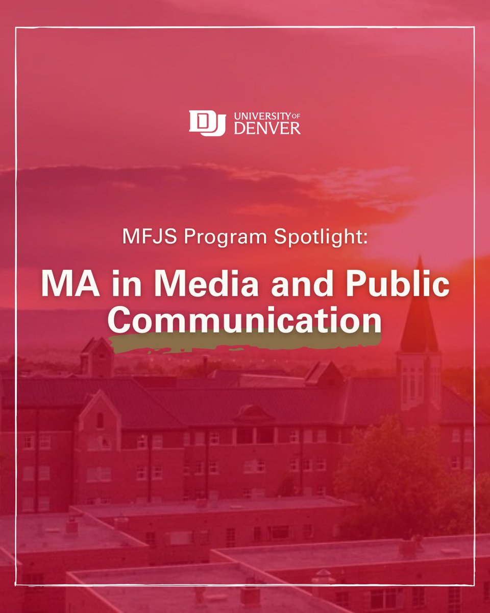 DU MFJS Department tweet media