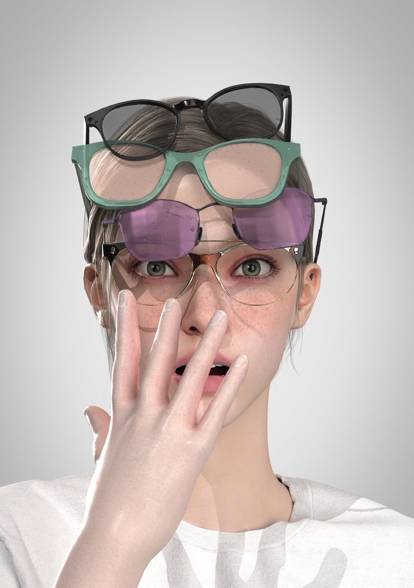 wory37303852's tweet photo. めがね シリーズ
神威で作った3DをCLO内に入れた。
texture mapを編集する良い練習になった。
#神威アート #kamuiart #art #artshare #digitalart
#lodin
#clo #3d https://t.co/btUhBOd5RQ