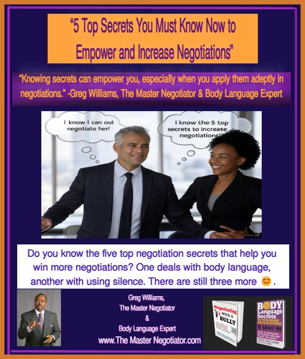 The_Negotiator's tweet image. When #negotiating, insight into the other #negotiator is paramount. That’s why familiarity with five #NegotiationSecrets is valuable. Unlock more insights! 

Read bit.ly/4gb2ztl

Click to listen bit.ly/4htIr6w