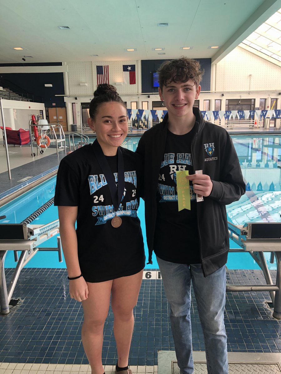 RH_SwimDive's tweet image. 3rd place for girls and 7th for boys at 5-6A District Dive for Keani Rodriguez and Brayden Franklin! Congrats! @RH_SwimDive @PISD_Aquatics