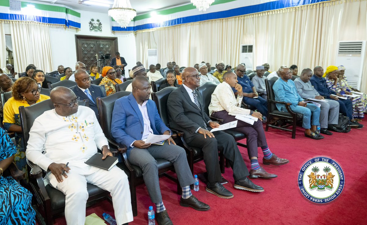 Julius Maada Bio tweet media