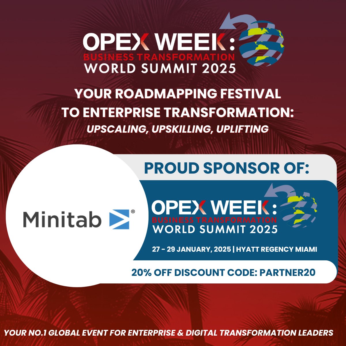 Countdown to #OPEXWEEK2025! 🌎

We're excited to start off 2025 at OPEX Week. Stop by Booth #19 to say hi! 🙋‍♂️🙋‍♀️

Find more information here: hubs.ly/Q033lWHB0