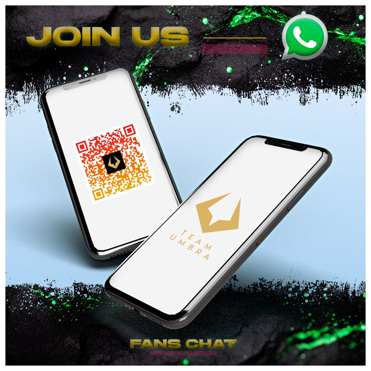 ¿Eres un #UmbraFan de corazón? 

¡Únete a nuestra familia en #WhatsApp!  
Comparte teorías, memes y todo sobre Umbra en el mundo competitivo con otros fans. 

¡La diversión está asegurada!
#ComunidadUmbra #Fans #Wildrift 

📱 chat.whatsapp.com/CkZs1nloI9b95r…
🤖 QR! ⬇️ Like &amp; RT 😏