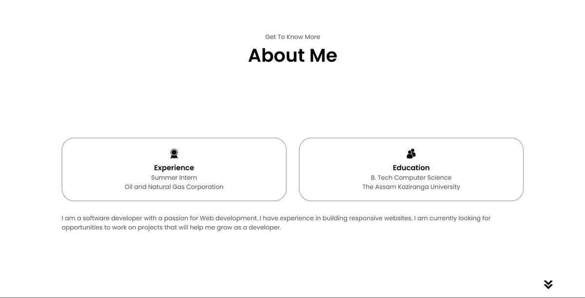 🚀 Excited to Share My New Developer Portfolio!

I'm thrilled to announce the launch of my personal portfolio - a curated collection of my technical journey!

🔗 Live Now: [lnkd.in/gAFXfJ5Z)

💻 Source Code: [GitHub Repository](lnkd.in/gtZyWRqR)
