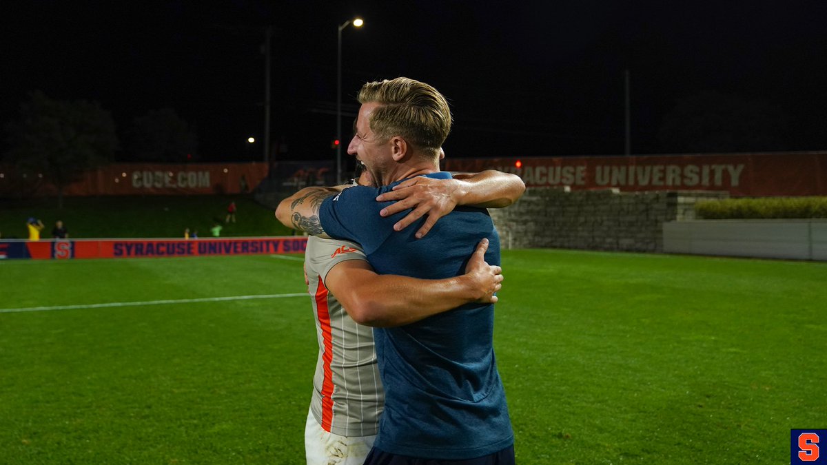 CuseMSOC's tweet photo. A huge thank you to Coach Carter Lincoln for all he has done for our program across the last two seasons. Wishing you continued success as the head coach at Clarkson University 🍊

#DareToDream https://t.co/N5wJZtvrI9