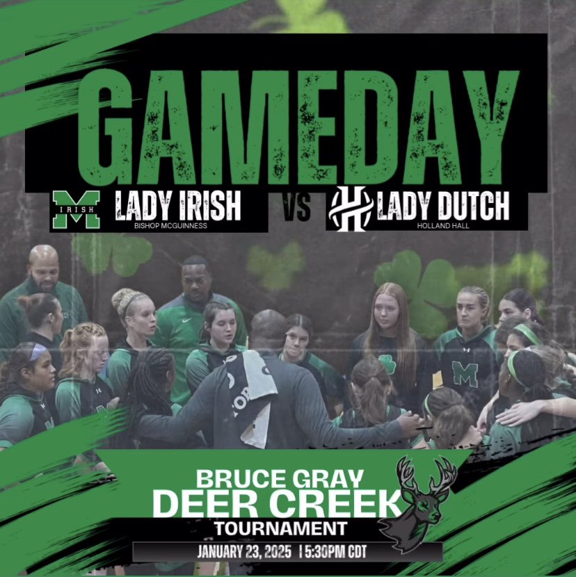 Its Here! Deer Creek at 5:30pm! Be there! ☘️☘️☘️