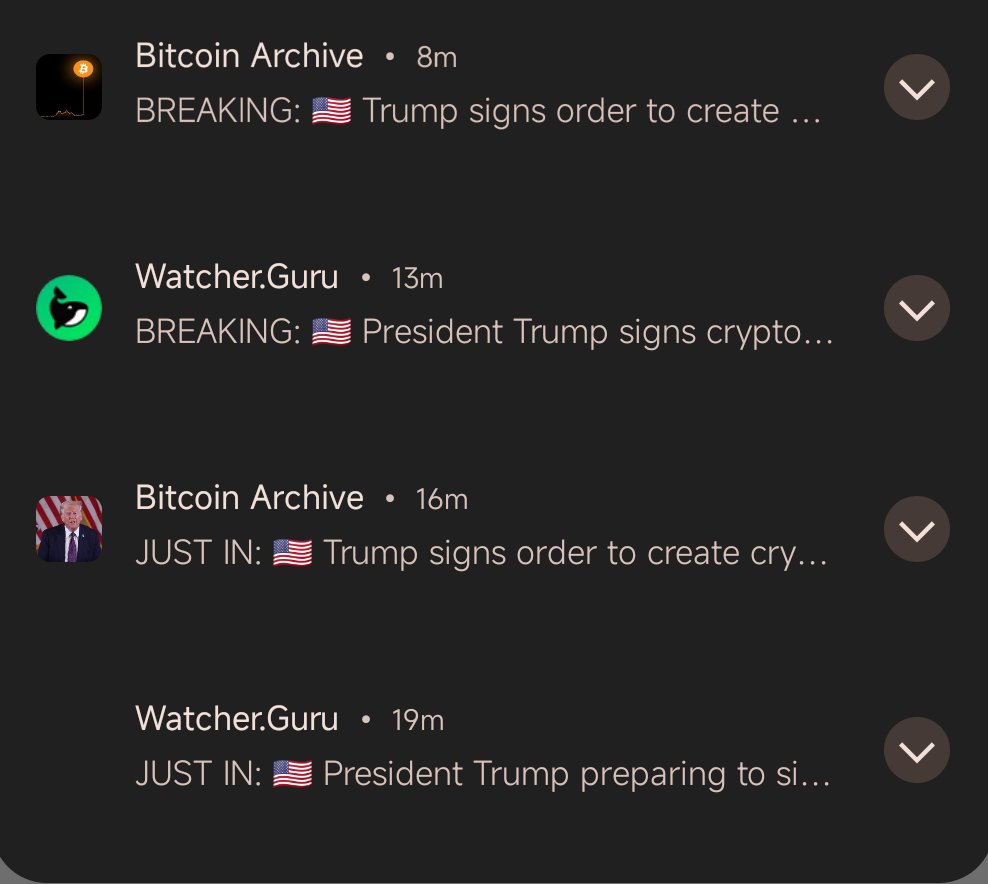 Big braking news #Trump