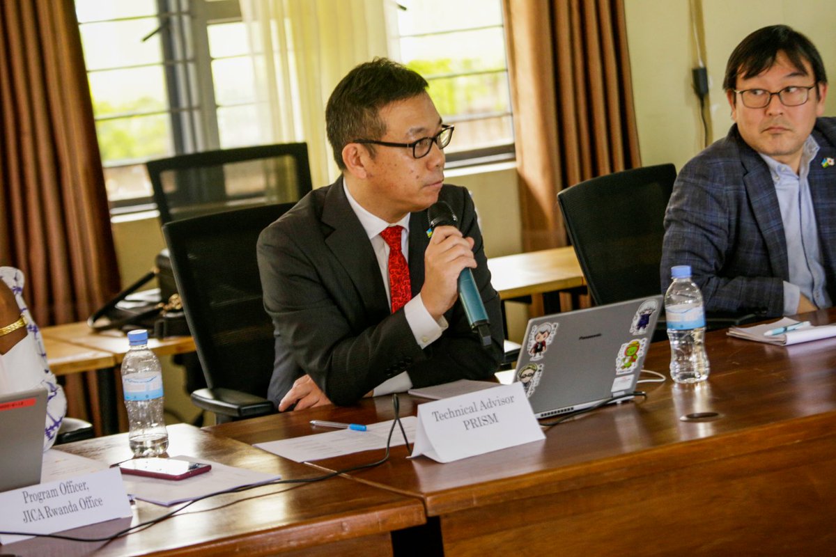 Rwanda_PRISM's tweet photo. Today DG @mbanelson chaired the 6th Joint Coordination committee (JCC) meeting of the PRISMproject with its key stakeholders to update them on the project progress and  to align its implementation toward achievement of all intended results https://t.co/Bix0OCQEHQ