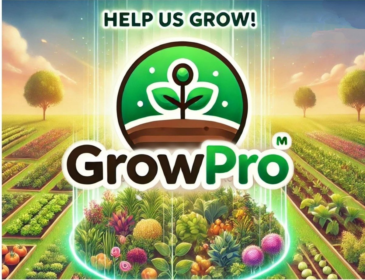 cogill56's tweet photo. @EdKrassen 🌱 GrowPro: Your Gardening Assistant!
Plant smarter, grow better, and thrive year-round with GrowPro. Personalized tips, weather alerts, and garden planning—all in one app!
Support our mission to simplify gardening: https://t.co/rW63QfnTuM 🌿 #GrowPro #GardeningMadeEasy https://t.co/o0AqxGH1gW
