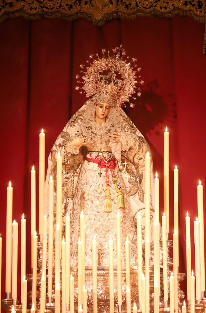 aceituneros_utr's tweet photo. 🔴 TRIDUO 2.025 | Galería fotográfica del altar de Cultos de María Santísima de la Paz. 

📸 @rafape_fotos 

#aceitunerosdeutrera https://t.co/uhIercYHoF