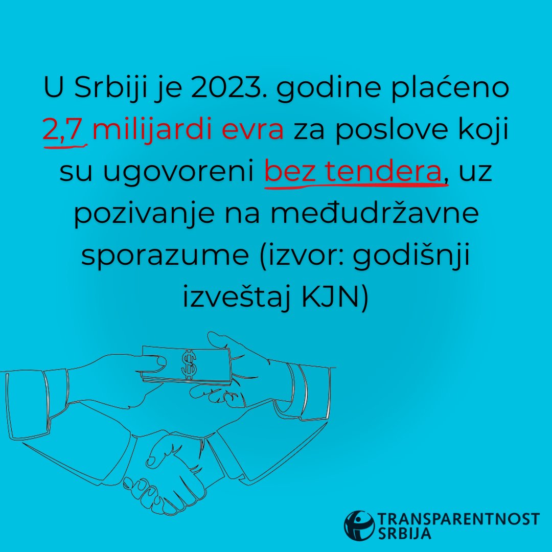 TransparencySer's tweet photo. 21 milijarda evra za 56 projekata, bez primene Zakona o javnim nabavkama. https://t.co/J2UvnyQIjx