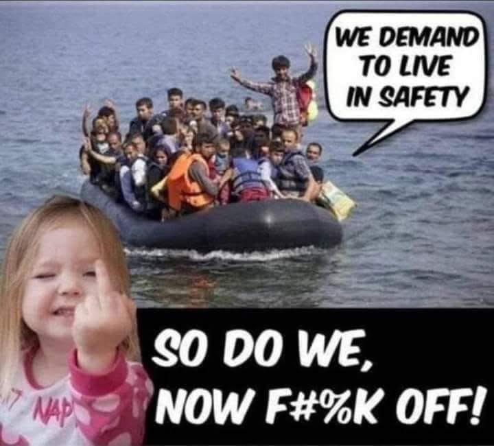 Seems more and more pertinent with every stabbing, raping and fatality.