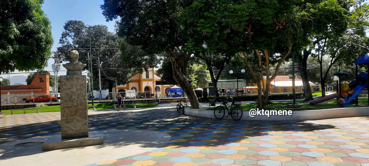 ktqmene's tweet photo. Hoy fuimos a unas diligencias a #ElToco y de regreso pasamos por la Plaza Bolívar e Iglesia de la Virgen Milagrosa de #Yagua #Guacara #Carabobo #Venezuela #AvenrurasenBicicleta #biciturismo https://t.co/kKfvb00yCI