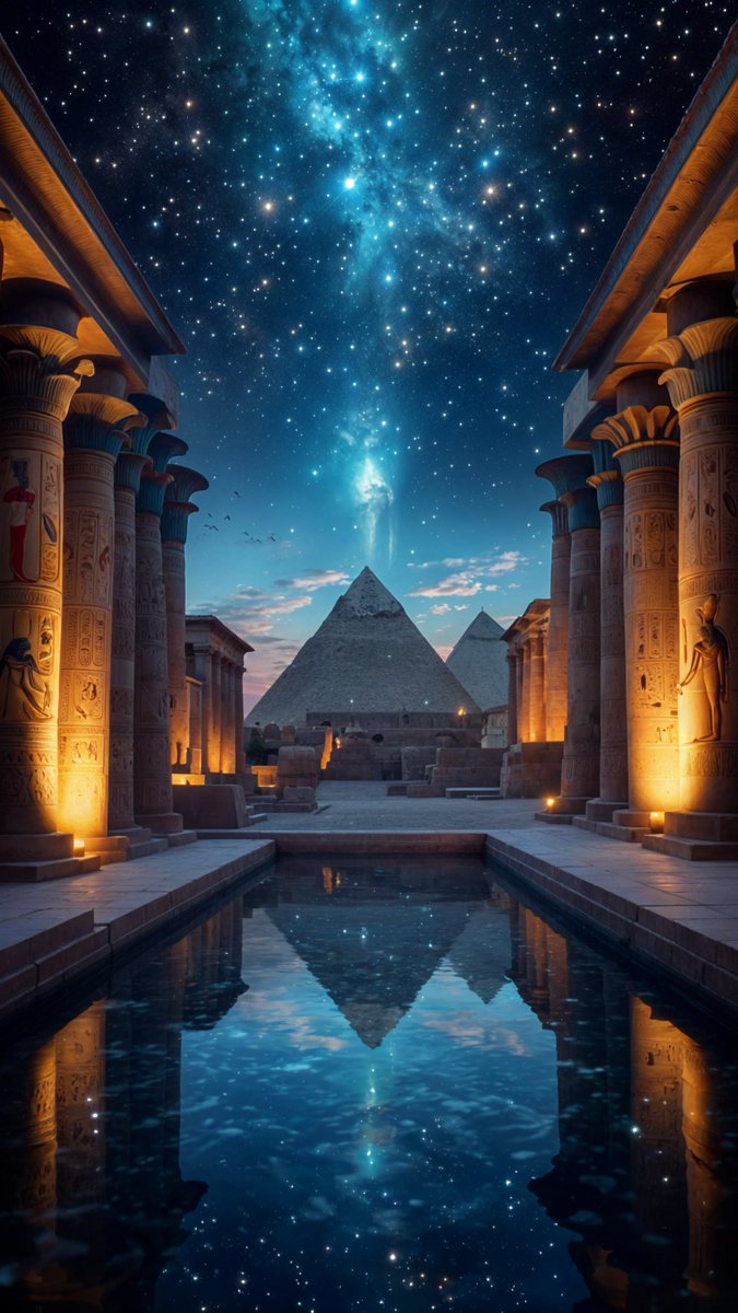 History reflects in the stars and whispers through time. 🔥🏺

Image by <a href="/LumaLabsAI/">Luma</a>