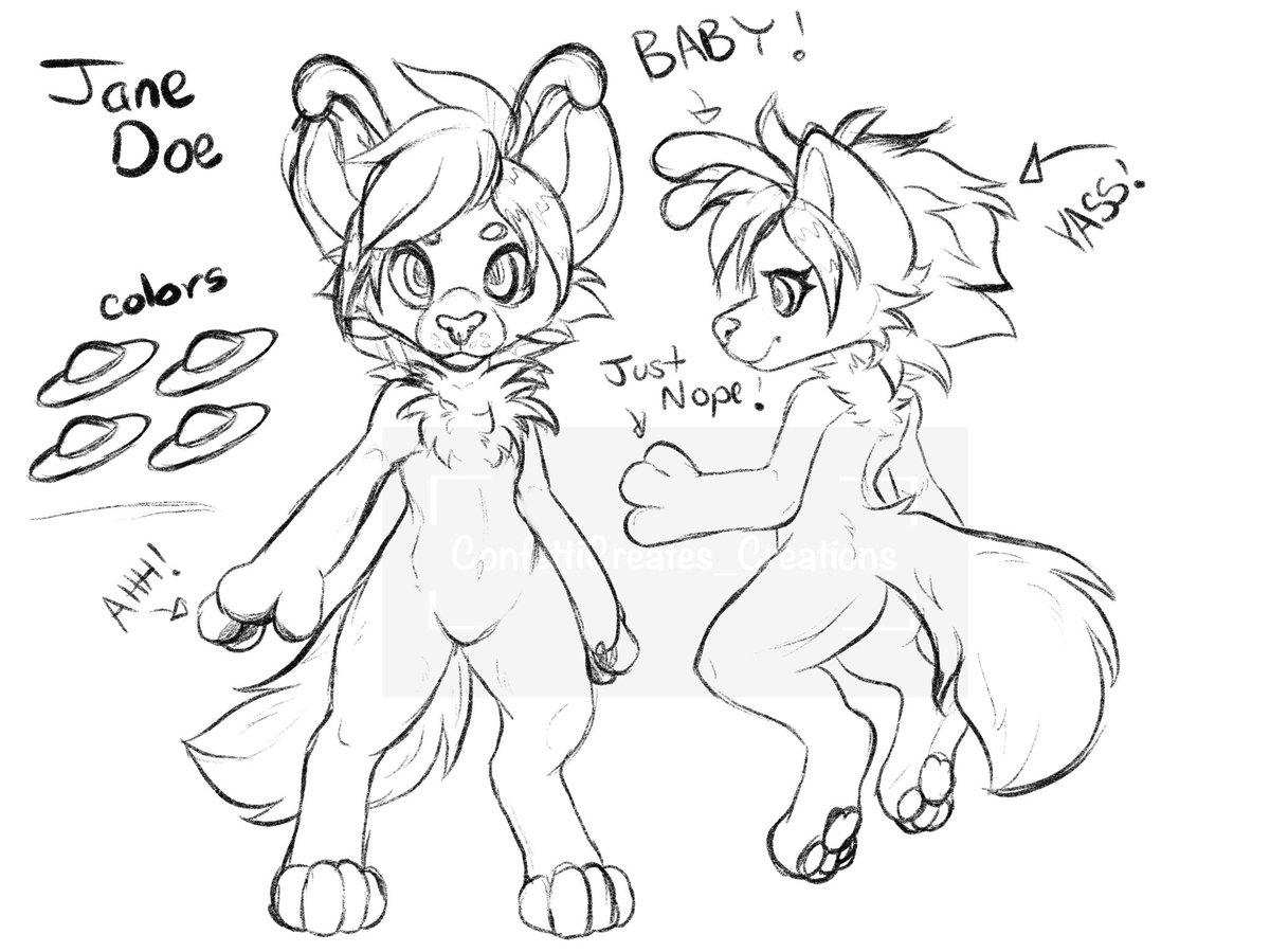FelimeCreations's tweet photo. Hyena Alien π½ πΎ
A WIP of my first chibi ref sheet!
Personal work, ignore all random text on this. It is how I write notes to myself π
#hyena #furry #furryartist #chibiart #chibi #refsheet #FurryFandom #fursona #furrygirls #alienfurry https://t.co/WK3So8BILn