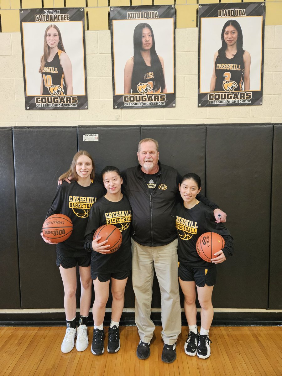 Cresskill HS Girls Basketball (@cresskillgbb) on Twitter photo We love our seniors!! Congrats to Caitlin, Utano and Kotono! ♥️🏀 We love our seniors!! Congrats to Caitlin, Utano and Kotono! ♥️🏀