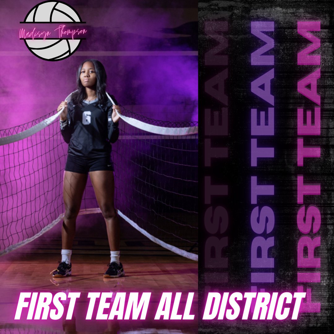 Let's Move Up another Category!

FIRST TEAM ALL DISTRICT
SENIOR
SETTER
MADISYN THOMPSON