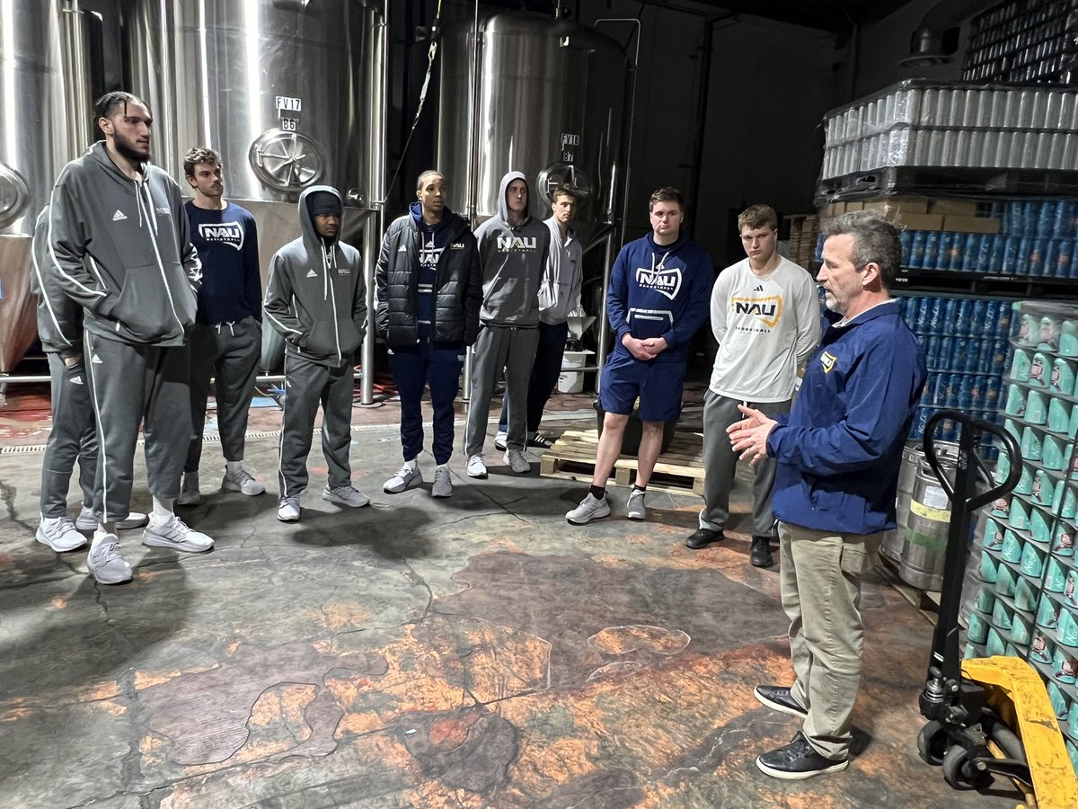 NAU Men's Basketball tweet media