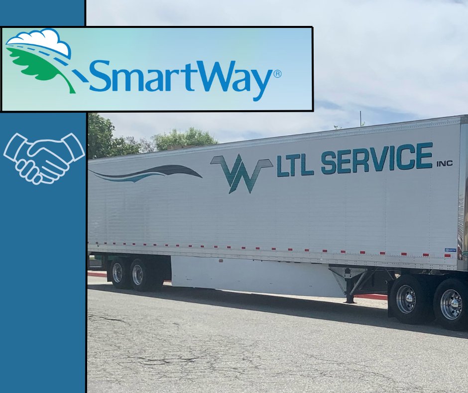 LTLServiceInc's tweet photo. LTL Service Inc. is proud to be a SmartWay certified carrier.
SmartWay is an efficient, world-recognized system that decreases environmental risks in freight emissions, so our customers can identify our sustainable efforts to reduce emissions and improve transport operations. https://t.co/zrDZuMcrtR