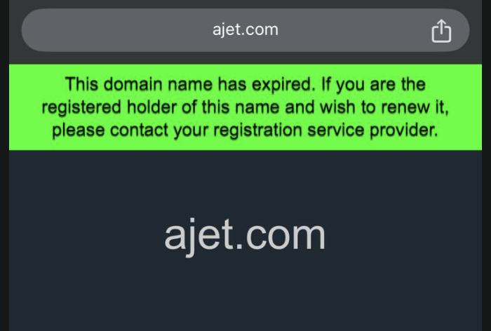 🤡Şu an itibariyle THY iştiraki Ajet domain adını düşürdü
olm koca ülkede işini düzgün yapan adam yok bu ne lan 😂