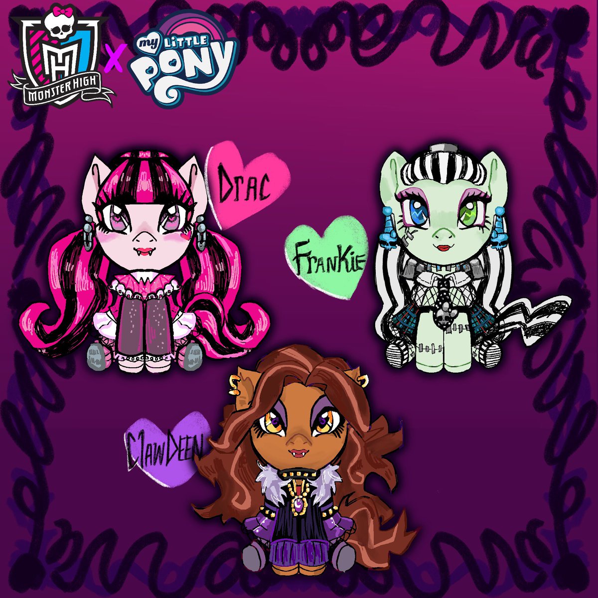 OctoKaotic's tweet photo. Reposting these since #mlptooz is officially announced, girlies didn't win lol. Congrats to all the winners and runner-ups!! ๐๐๐ https://t.co/B0VyN0D1wy