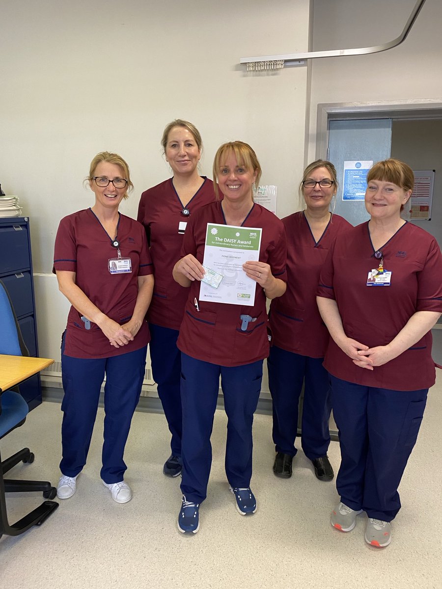 Denise Johnson (@denise_j6) on Twitter photo Congratulations to Nurse Manager Fiona Whyment on receiving her nomination for a Daisy Award for going above and beyond, supporting family members as well as her patients 👏👏👏<a href="/NHSGrampian/">NHS Grampian</a> <a href="/fionawhyment/">Fiona Whyment</a> <a href="/JuneBarnard/">June Barnard</a> Congratulations to Nurse Manager Fiona Whyment on receiving her nomination for a Daisy Award for going above and beyond, supporting family members as well as her patients 👏👏👏<a href="/NHSGrampian/">NHS Grampian</a> <a href="/fionawhyment/">Fiona Whyment</a> <a href="/JuneBarnard/">June Barnard</a>