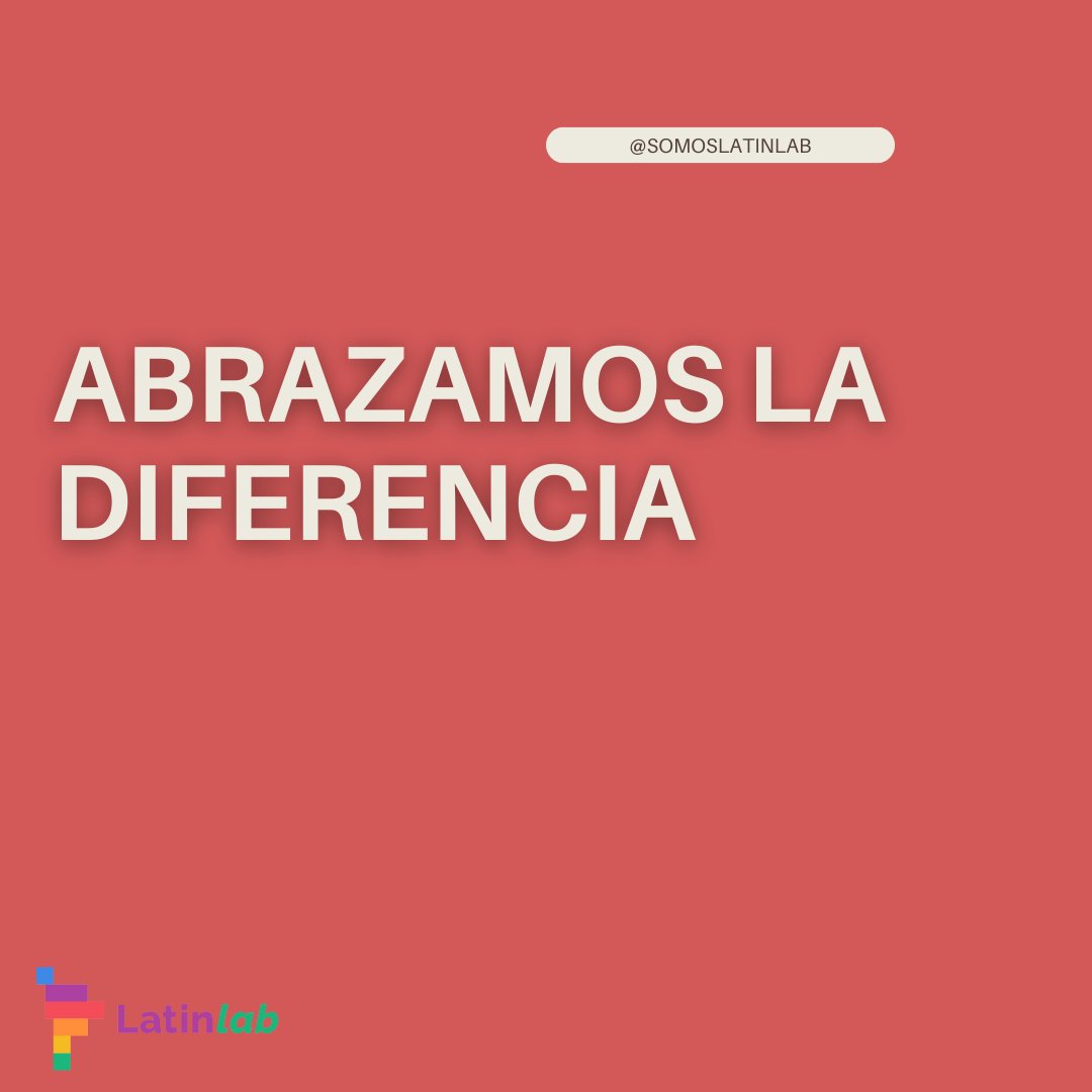 Latin_Lab's tweet photo. Hoy, más que nunca, renovamos nuestro compromiso y nuestro trabajo por una sociedad más amorosa, más justa y más respetuosa, en las que todas las formas de ser niña, niño, niñe encuentren lugar.

#derechos #identidad #esi #respeto https://t.co/3WpUxzEIdY