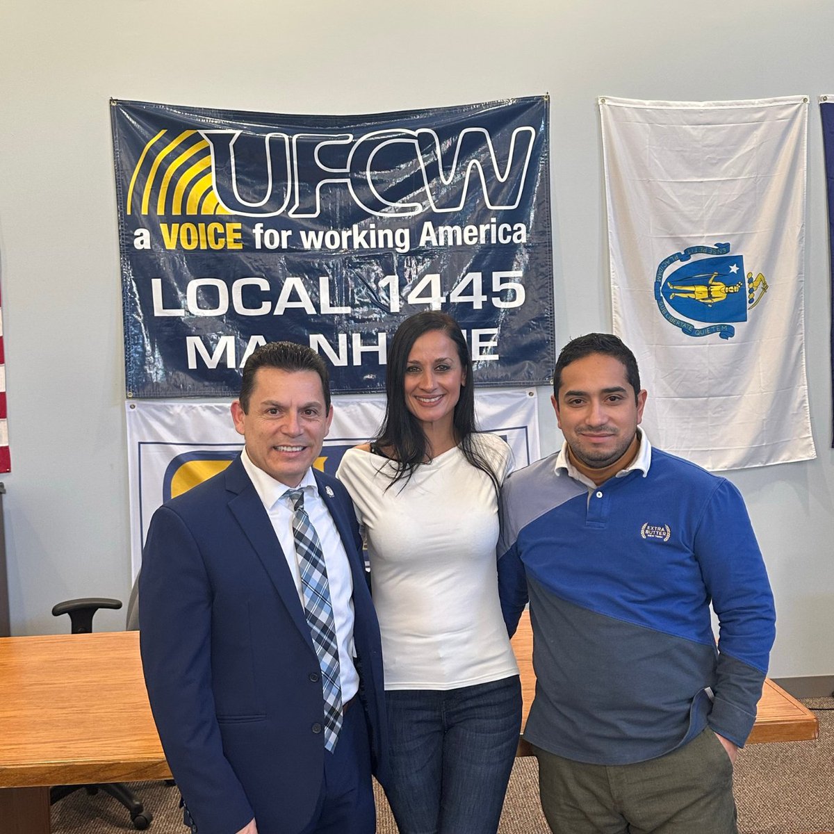 MassCOSH's tweet image. Always a pleasure to meet and strategize with @UFCW1445!

#laborpower 
#labormovement 
#occupationalsafetyandhealth 
#workersrights
