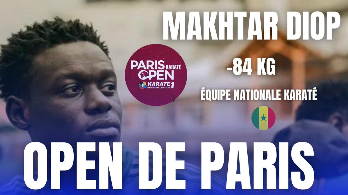 Match360TV's tweet photo. À quelques heures de son entrée en lice à l’Open de Paris, Makhtar Diop est revenu sur sa préparation et son objectif de se qualifier aux championnats du Monde.

https://t.co/ja7iO8FP7t

#Karaté #OpenDeParis #ChampionnatsDuMonde #Sénégal #MakhtarDiop #FodéNdao #ClubSauvegarde https://t.co/3Ww6ePXDHu