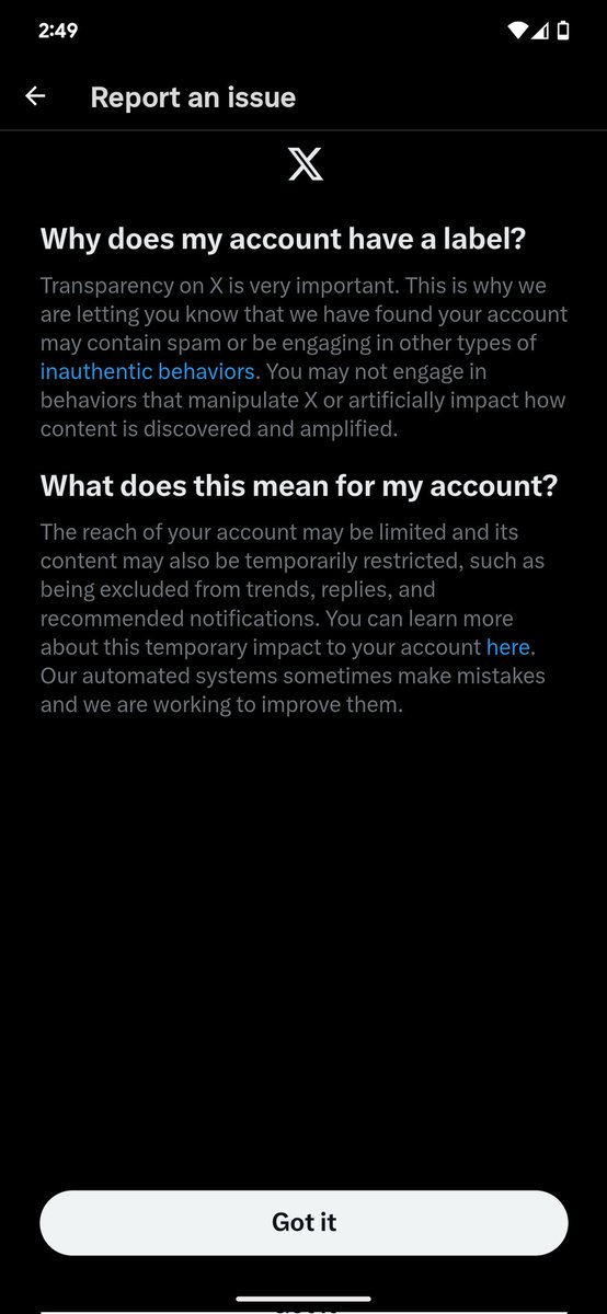 Twitter labeled my account when all that have been doing is calling out <a href="/shelleysykes/">Shelley Sykes</a> for murdering <a href="/rorysykes/">Rory Sykes</a>