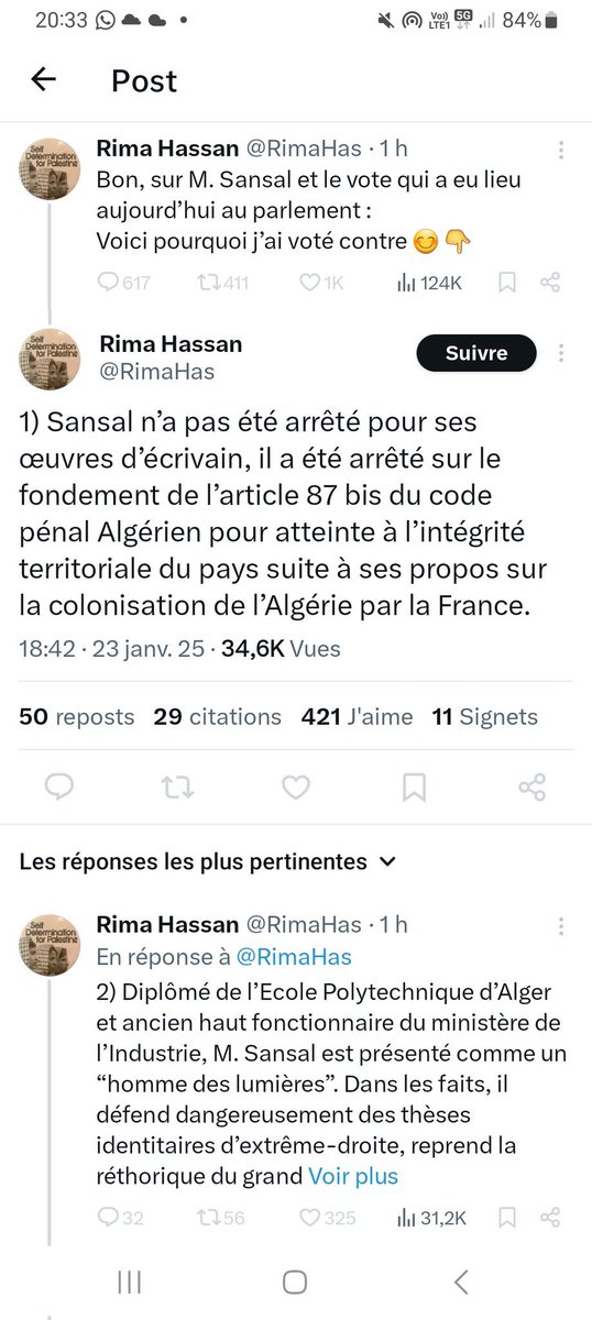 CarolineFourest's tweet photo. Mais pour qui roule Rima Hassan ? Certainement pas pour le pays qu’elle représente. 
Ceux qui lui ont permis de souffler tant de haine depuis un mandat d’eurodéputée sont impardonnables.
👉 https://t.co/8W11UERlGC https://t.co/EXeUYozfRR