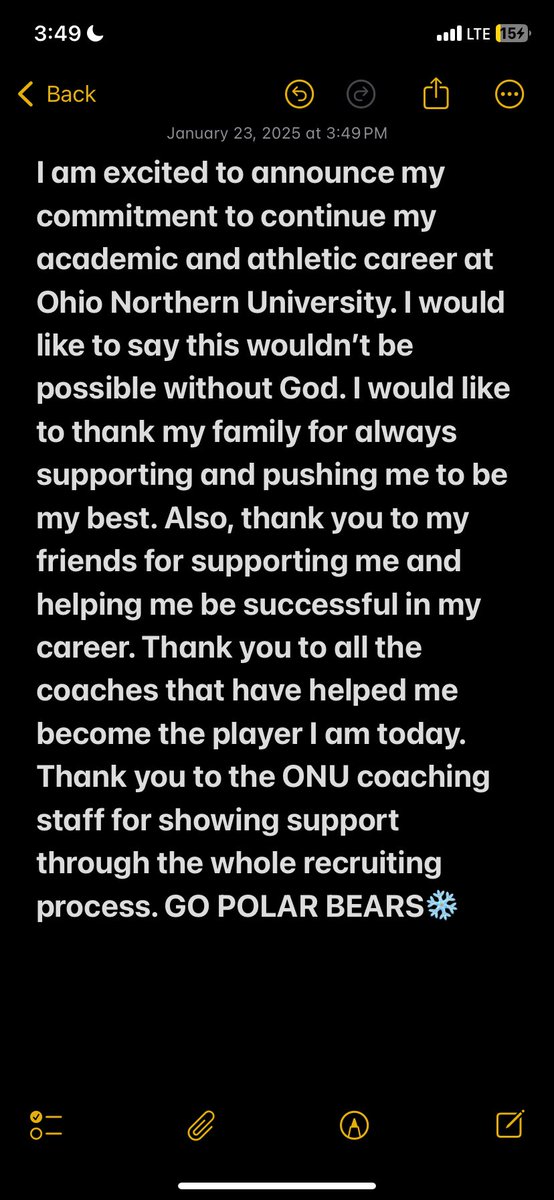 COMMITTED!!❄️ GO POLAR BEARS🟠⚫️ <a href="/OhioNorthernFB/">Ohio Northern Football</a> <a href="/Coach_Fries/">Andy Fries ❄️</a> <a href="/coachR_Brown/">❄️Robbie Brown❄️</a> <a href="/CoachVThomas/">Von Thomas</a> <a href="/coachpicetti/">Michael Picetti</a> <a href="/Kburton001Kerry/">KB9</a> <a href="/CoachGayDHDL/">Nate Gay</a>