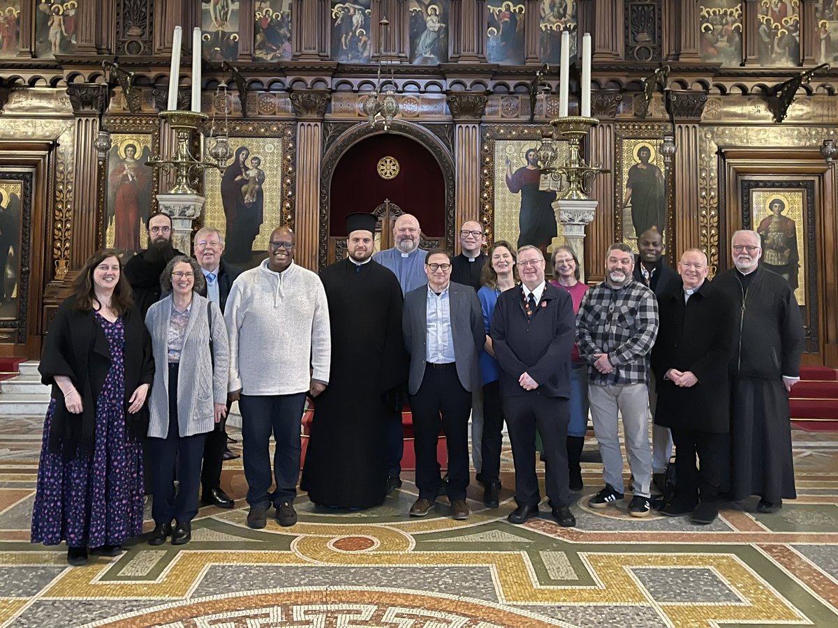 Learnt so much from our friends from the Greek Orthodox tradition at our Churches Together in England <a href="/ChurchesEngland/">CTE</a> gathering today at the Cathedral of Divine Wisdom in London #ChurchesTogether