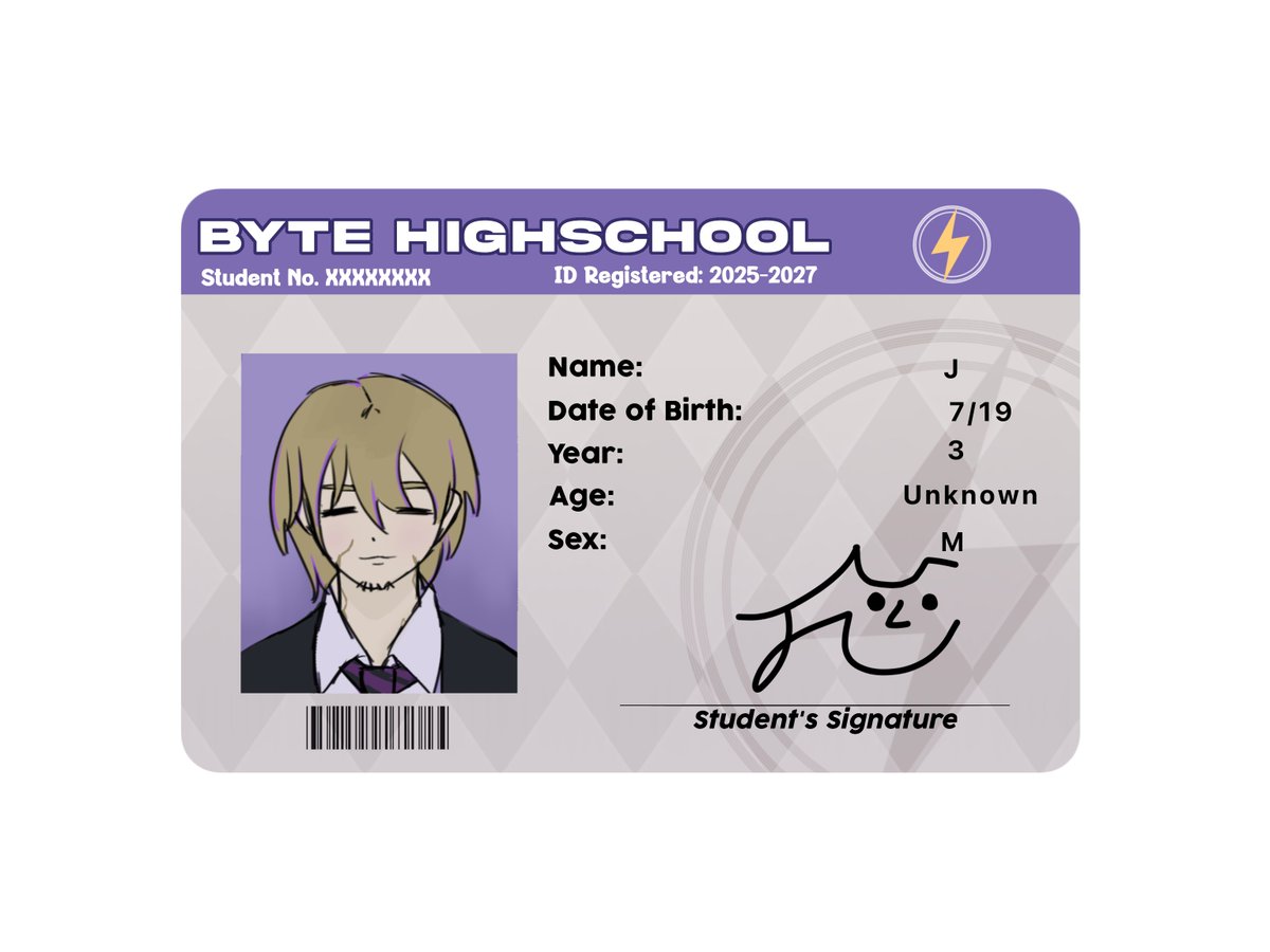 spinojayraus's tweet photo. the full highschool J collection, thanks to @DollarTreeToshi for drawing a few lines here and there. #electrobyte #bytesona #byteHSAU https://t.co/k8DqwRrPJc