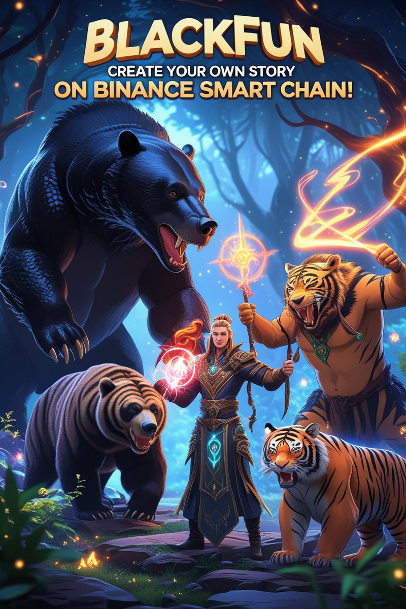 Sick of all the MEME coins? 🐉✨
Turn off the noise and dive into Blackfun – where dragons soar, beasts roam, and you’re the hero. ⚔️🔥

#FantasyWorld #MMORPG #Blackfun #EscapeReality #EpicAdventure #Bitcoin #Binance