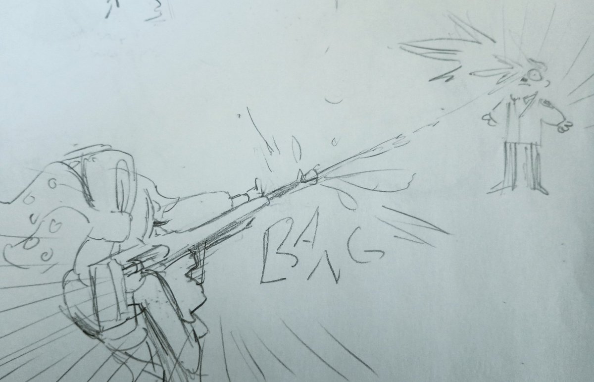 Vshartener's tweet image. i can only draw on paper rn #marie