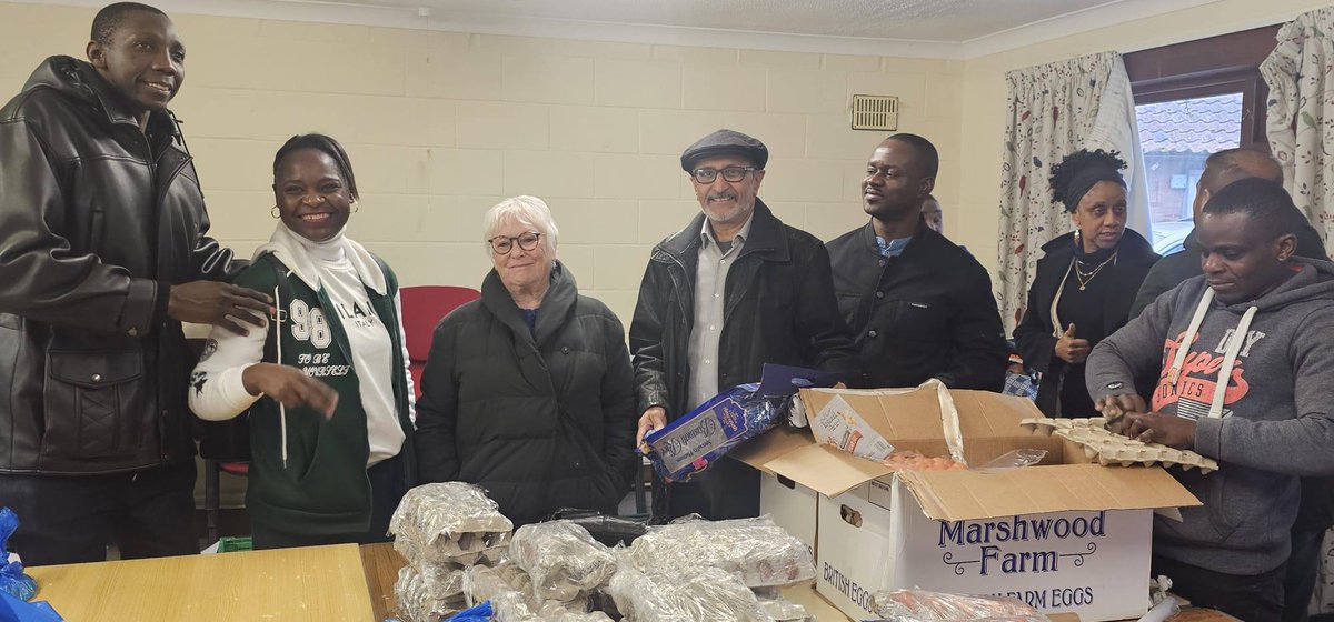 AfricanAsso's tweet photo. A good turnout at the community lunch on Sat- lunch, good chat. Also Gamcare East Midlands spoke to people about gambling support. This project has been made possible by Northamptonshire Community Foundation. #unitedafricanassociation #lunch #saturday #gamcare https://t.co/GbNtgVJs3j