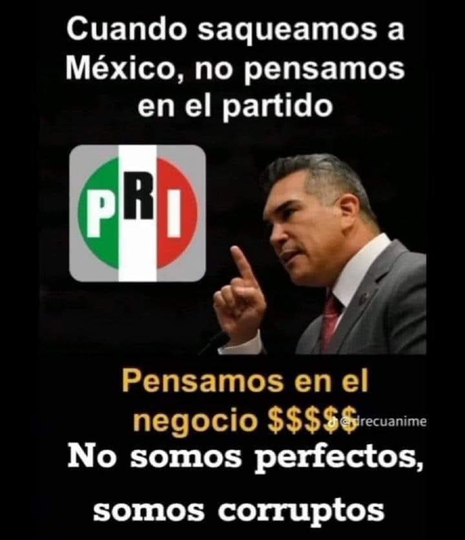 <a href="/PRI_Nacional/">PRI</a> Cuando hablen antes de bajar el precio de la Gasolina; recuerden que el precio actual es el resultado de 75 años en qué pudieron hacer algo al respecto y solo robaron, defraudaron ni cumplieron; así como en su Reforma Energética llena de embustes y traiciones.

Hipócritas !!!