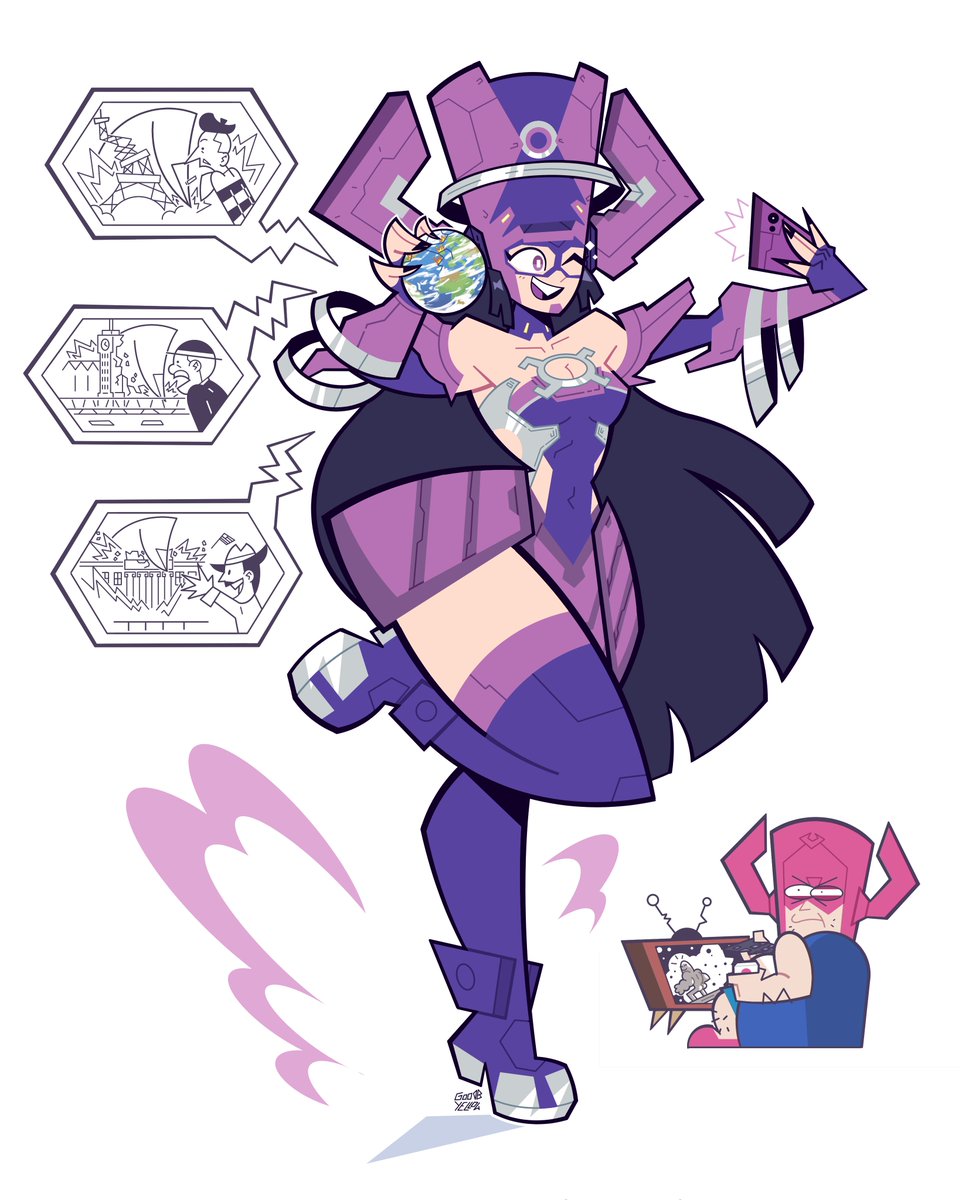 goodbyellow's tweet photo. Galacta and her friends!! 🌎🌍💥 https://t.co/EUidoqgrKl