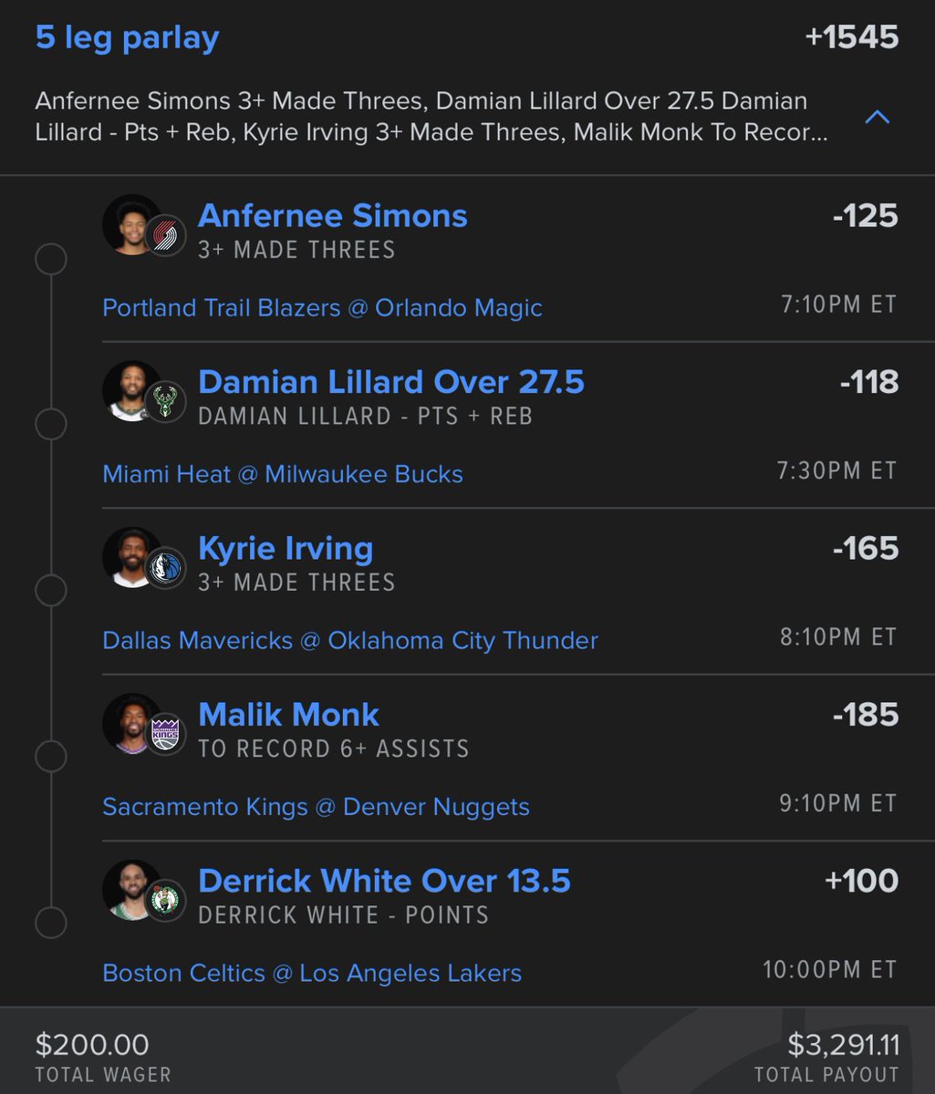 THE PARLAY PLUG🔌 tweet media