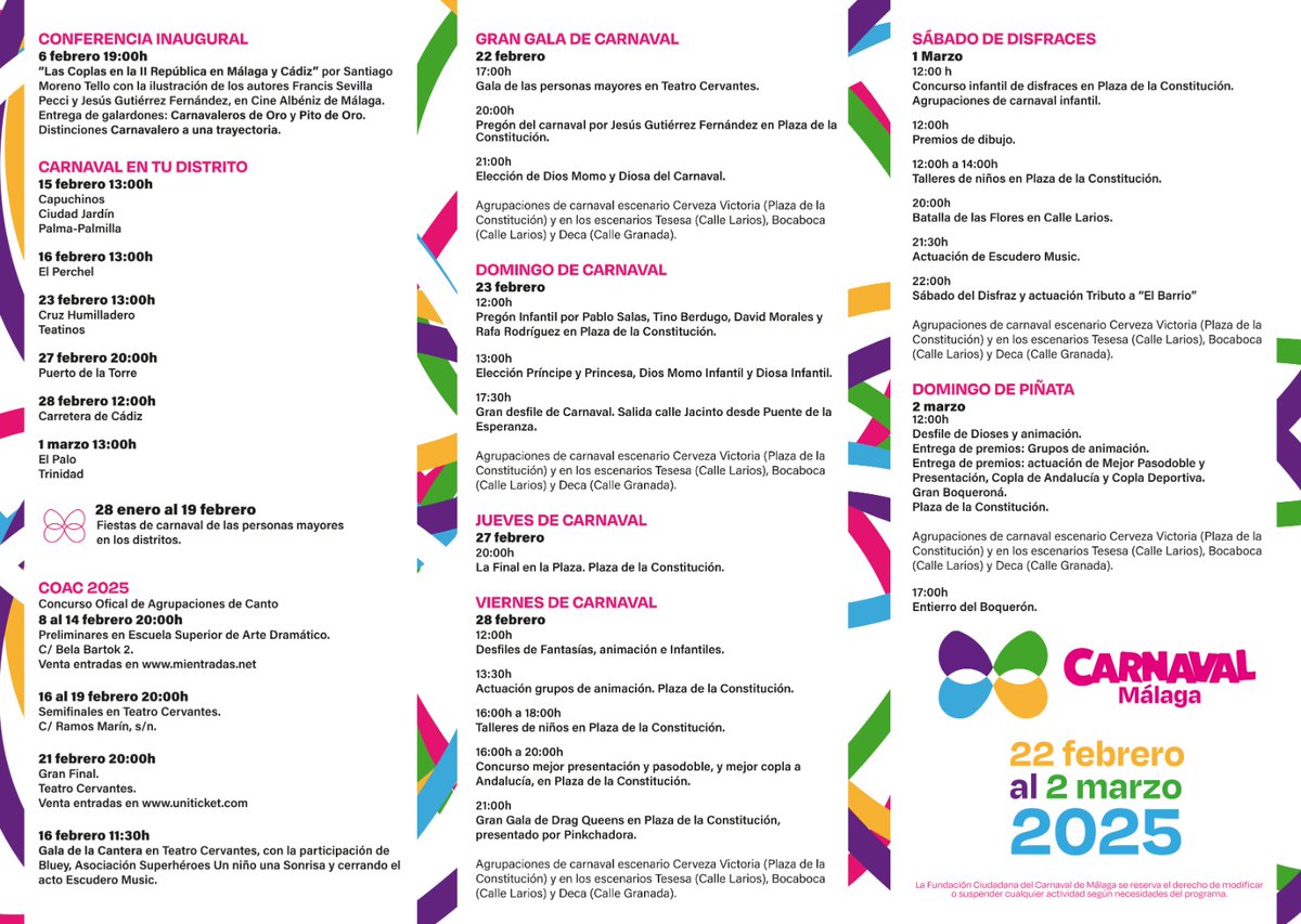 Carnaval de Málaga tweet media