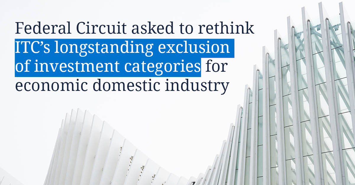 DLA_Piper's tweet image. A #FederalCircuit panel recently heard oral argument in #Lashify v. #ITC, an appeal from a #Section337 investigation into #patent infringing #imports of artificial eyelash extensions and related accessories. 

Read our alert for key takeaways: spr.ly/6015xBMIN

#IP